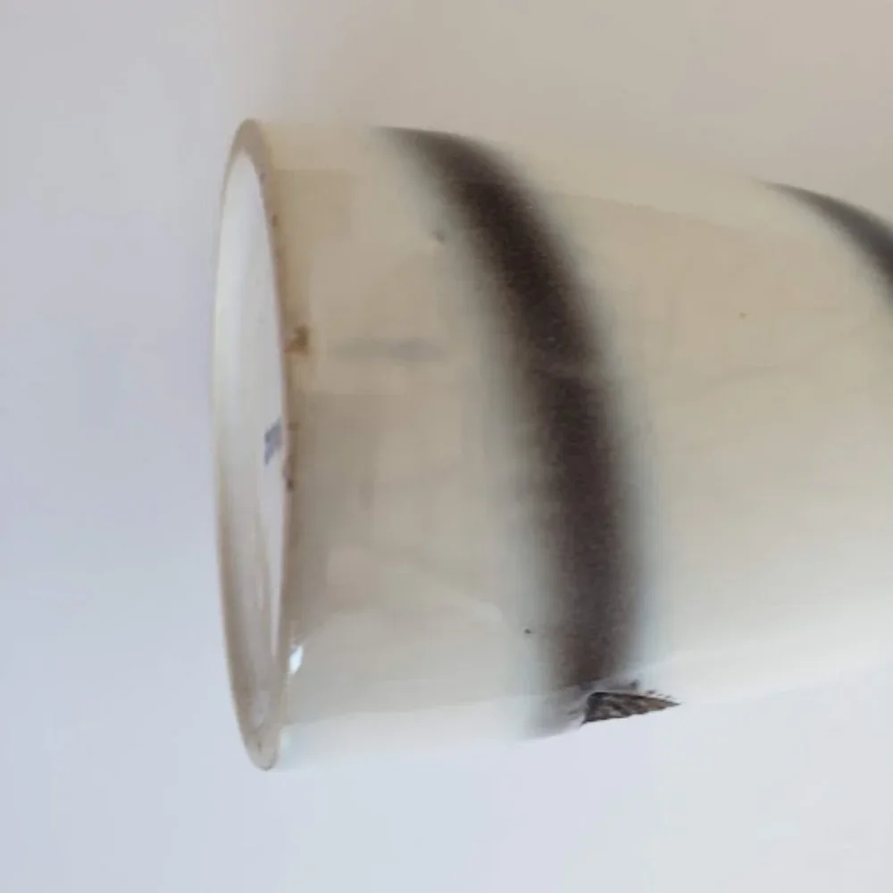 #Japanese vintage ceramic carved plant vase marked JAPAN#